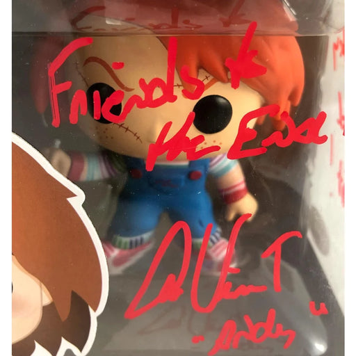 Alex Vincent Autographed Funko Pop Andy JSA COA Chucky ’Friends To The End’ Sign