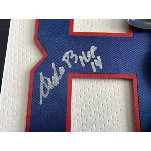 Andre Reed Signed Jersey 3D Photo Autograph COA 16X20 Inscribed Blue Bills