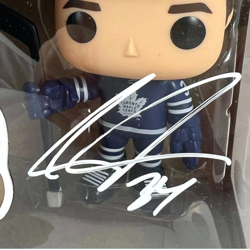 Auston Matthews Signed Funko Pop #74 COA JSA Toronto Maple Leafs Autographed