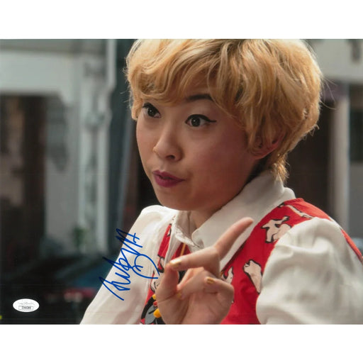 Awkwafina Signed 11x14 Photo JSA COA Autograph Crazy Rich Asians #1