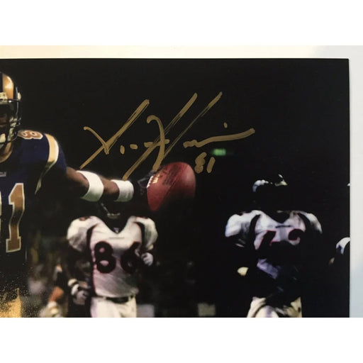 Az-zahir Hakim Signed 8x10 Photo COA Inscriptagraphs Autograph Az Rams Warner