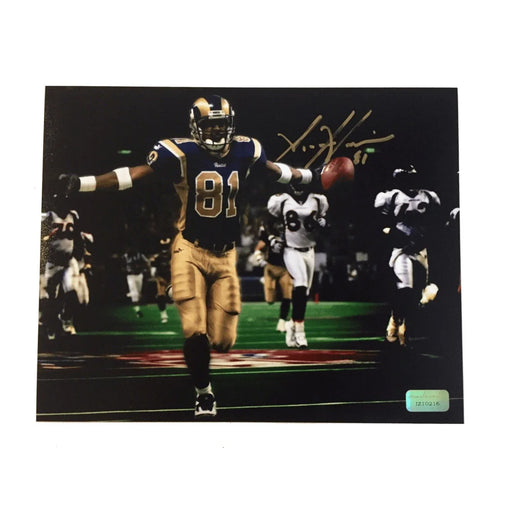 Az-zahir Hakim Signed 8x10 Photo COA Inscriptagraphs Autograph Az Rams Warner