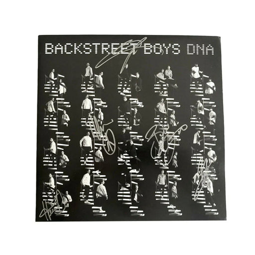 Backstreet Boys Band Signed DNA LP Album Vinyl JSA COA Nick AJ Kevin Brian Howie