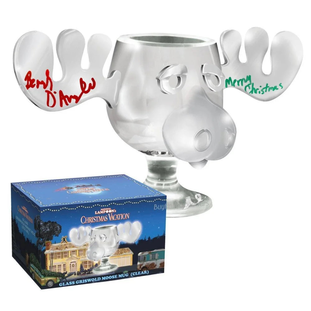 Beverly D’Angelo Autographed Christmas Vacation Moose Mug Inscribed ’Merry’ JSA COA Signed