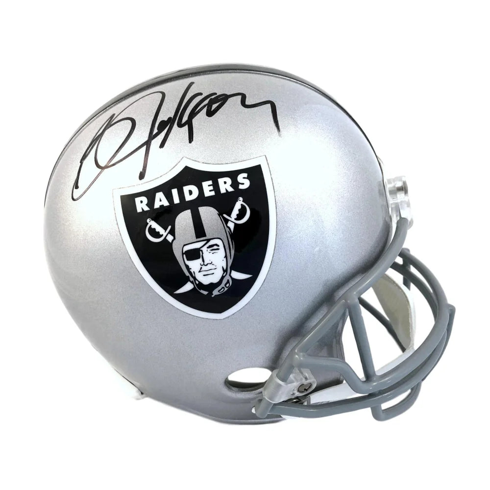 Bo Jackson Signed Oakland Raiders Full Size Authentic Proline Helmet BAS