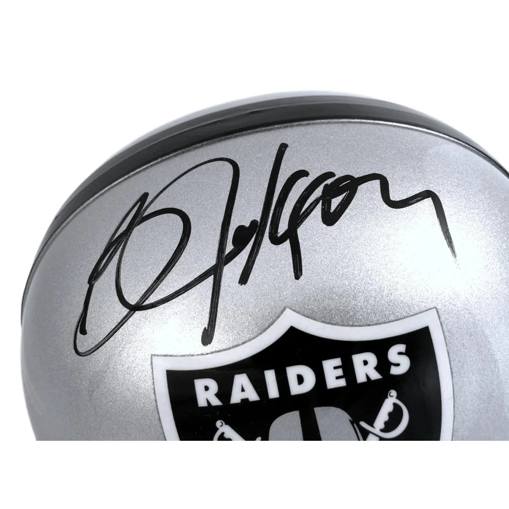 Bo Jackson Signed Las Vegas Raiders Full Size Helmet Bas Coa Autograph Oakland