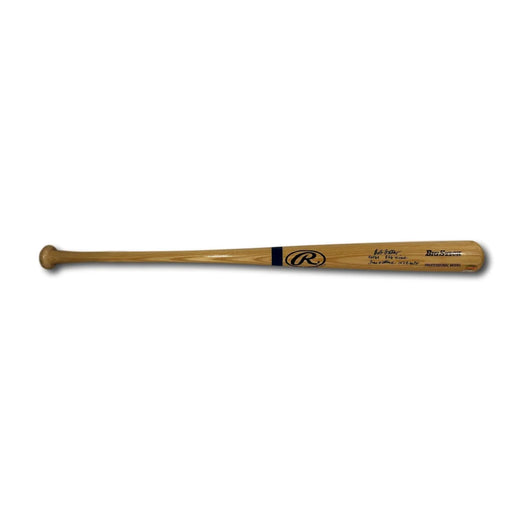 Bob Feller Hand Signed Inscribed Rawlings Model Bat COA Sm.com Autograph Indians