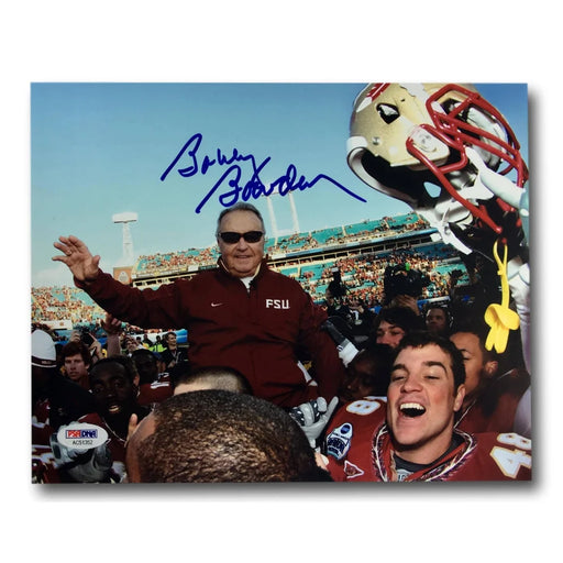 Bobby Bowden Signed Florida St. 8X10 Photo COA PSA/DNA Seminoles State