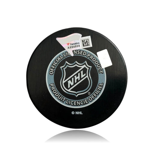 Brent Burns Signed Inscribed ’Fear The Beard’ San Jose Sharks Puck Autograph COA