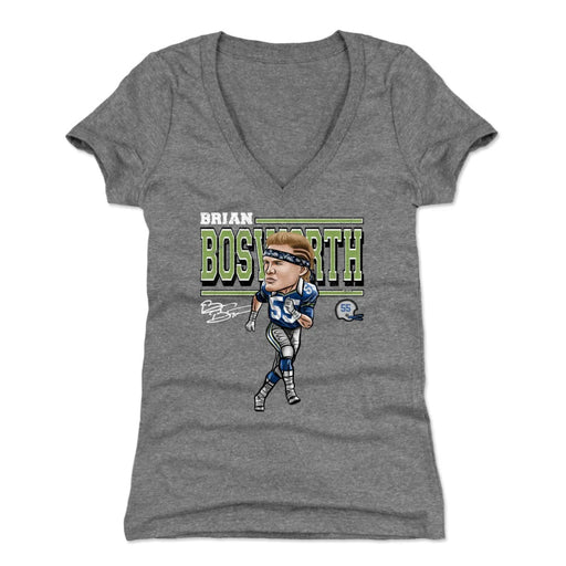 Brian Bosworth Cartoon WHT