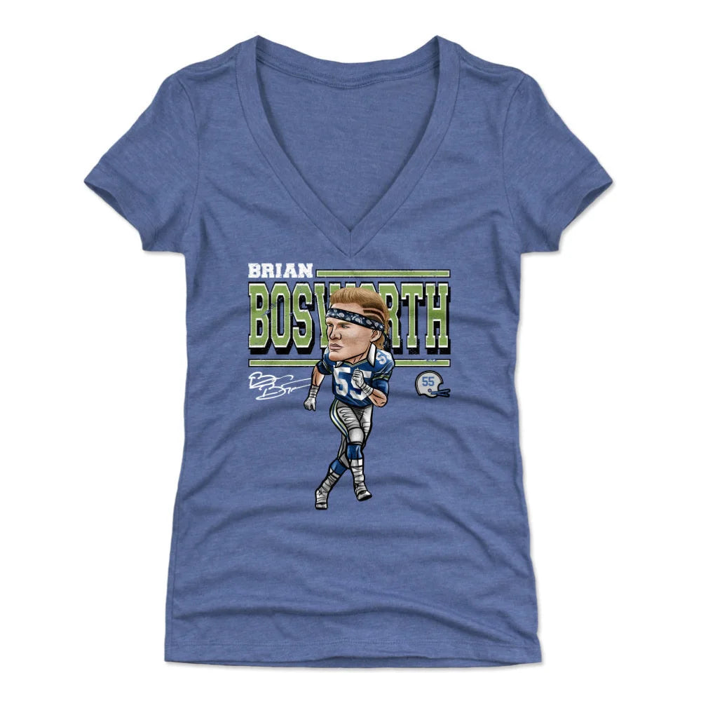 Brian Bosworth Cartoon WHT