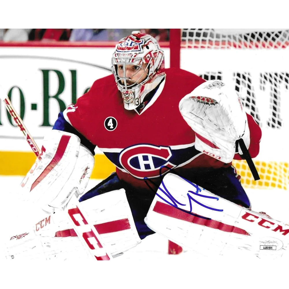 Carey Price Autographed 8x10 Photo JSA COA Montreal Canadiens Signed Goalie