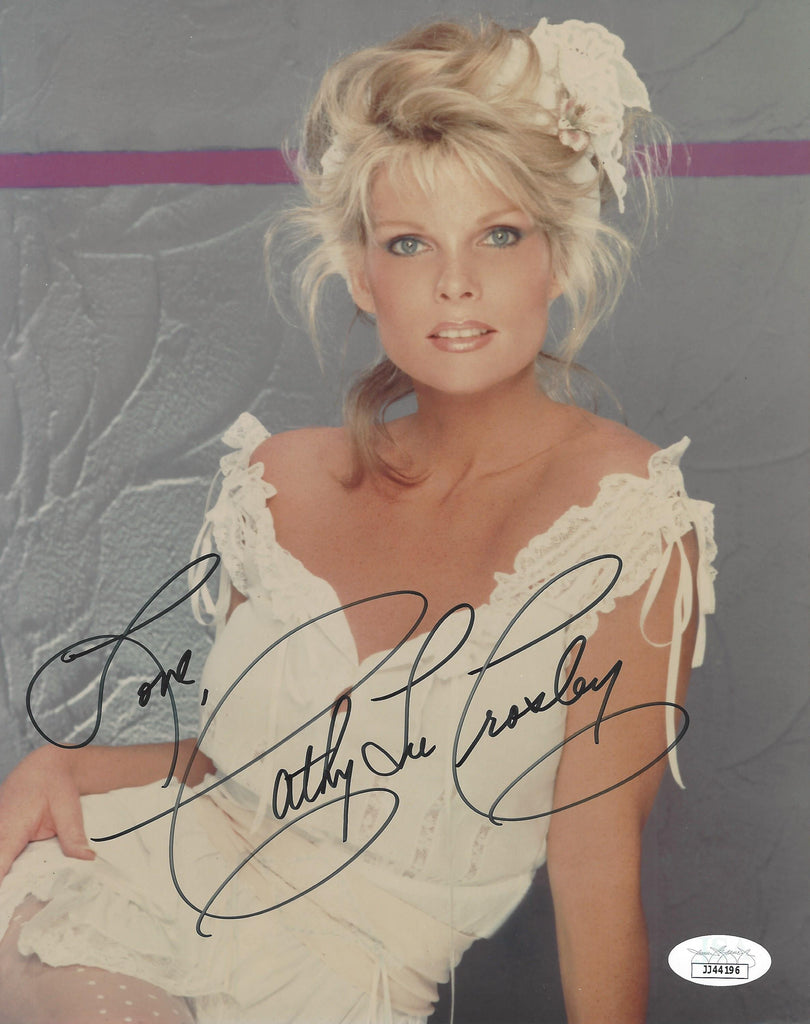 Cathy Lee Crosby Signed 8x10 Photo JSA COA Autograph Love