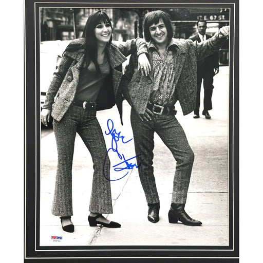 Cher Autographed 11x14 Photo Framed PSA/DNA COA Singer Signed Sonny Bono