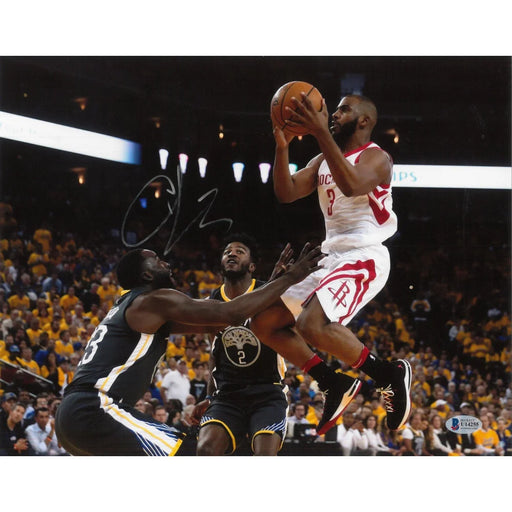 Chris Paul Hand Signed 11x14 Photo Beckett COA Autograph Houston Rockets BAS