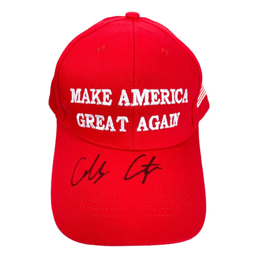 Colby Covington UFC Signed Make America Great Again Hat JSA COA Autographed MAGA