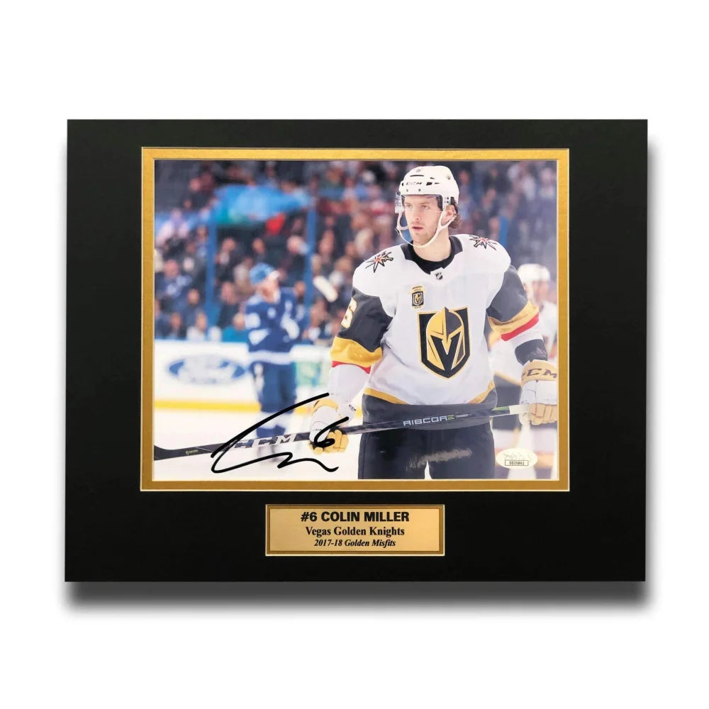 Colin Miller Signed 8X10 Photo Collage JSA COA Autograph Vegas Golden Knights VGK