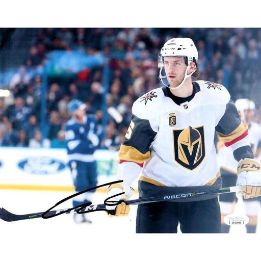 Colin Miller Vegas Golden Knights Signed 8x10 Photo Inscribed JSA COA VGK Autograph Stick