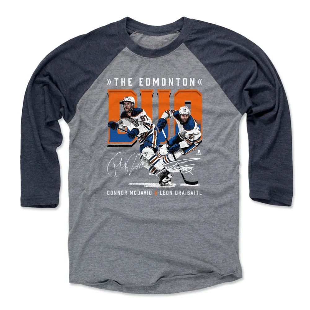 Connor McDavid & Leon Draisaitl Duo WHT