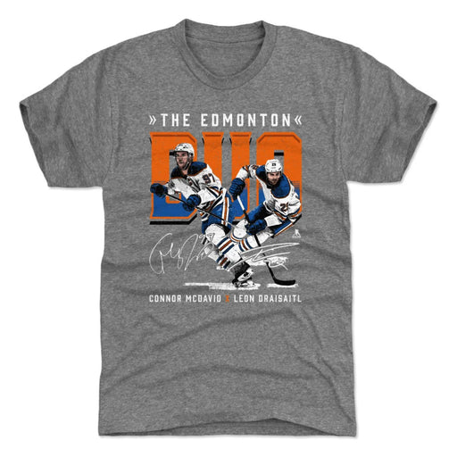 Connor McDavid & Leon Draisaitl Duo WHT