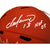 Dan Marino Signed Inscribed ’HOF / MVP’ Miami Dolphins AMP Orange Alternate Helmet JSA COA