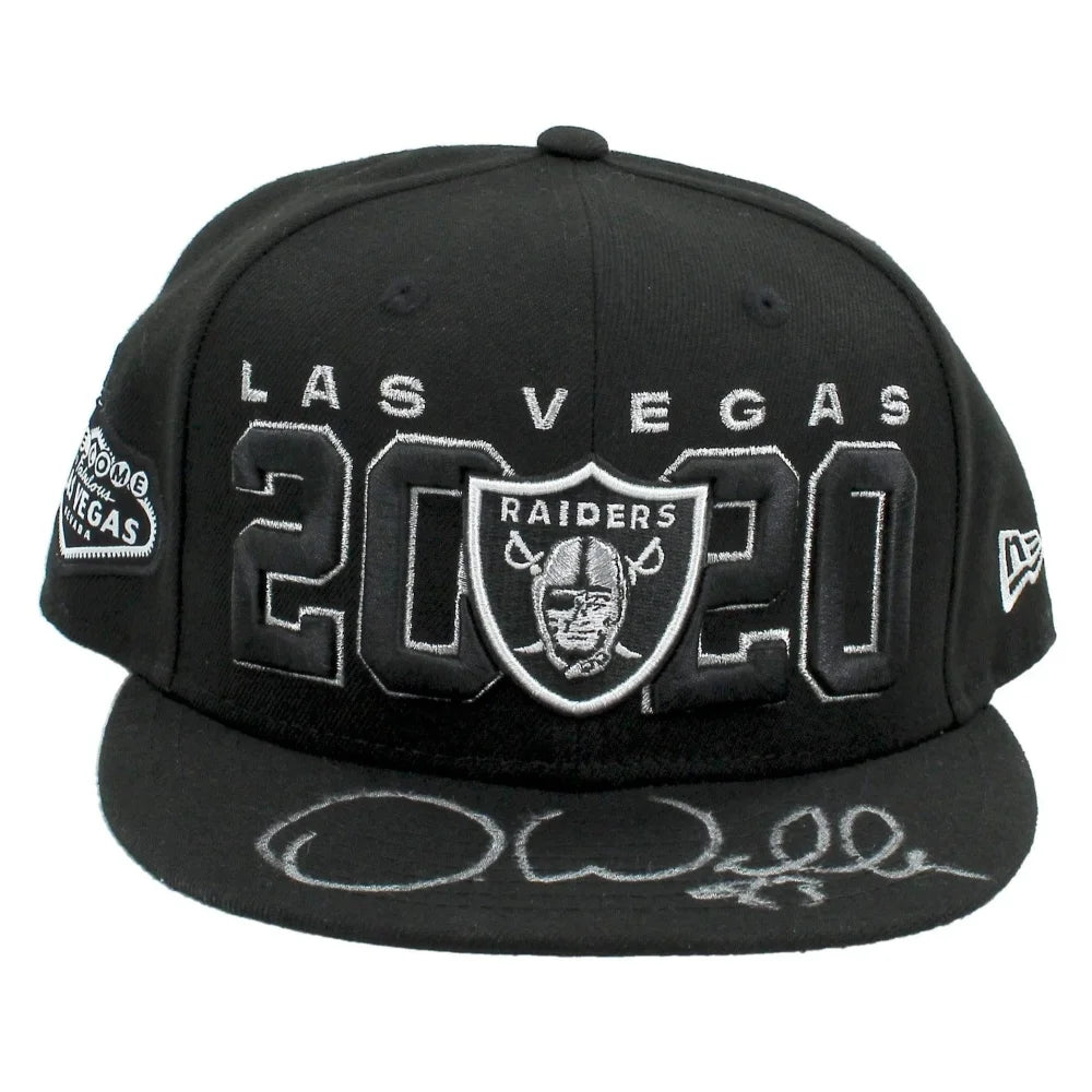 Darren Waller Signed 2020 Las Vegas Raiders 1st Ever LV Hat JSA COA Autograph