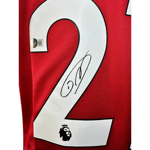 Darwin Nunez Autographed Liverpool Soccer Jersey BAS COA Signed Nike Red