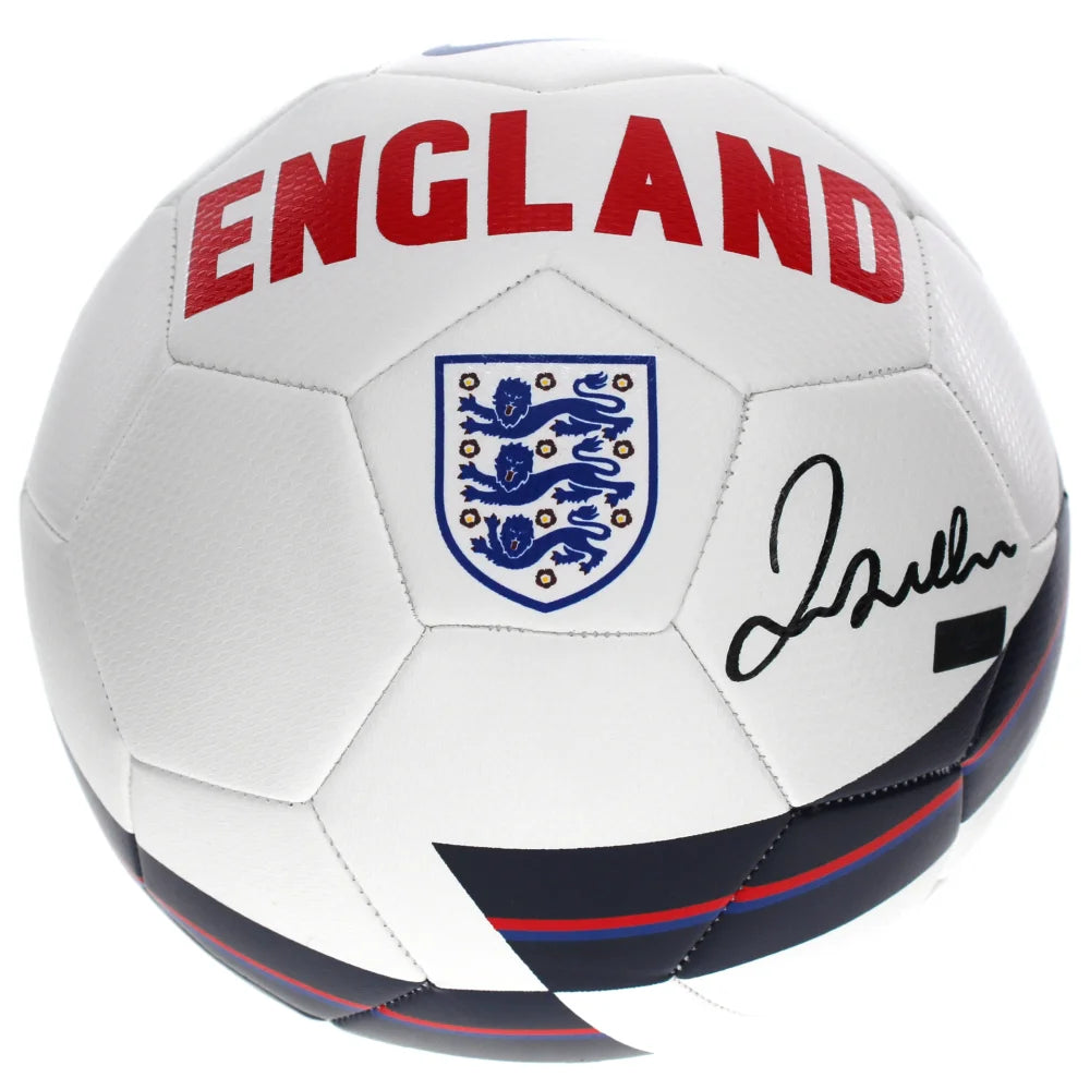 David Beckham Autographed England National Team Soccer Ball Panini COA Signed Futbol