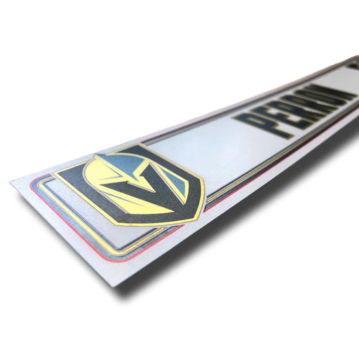 David Perron 2017-2018 Authentic VGK Locker Room Nameplate Vegas Golden Knights