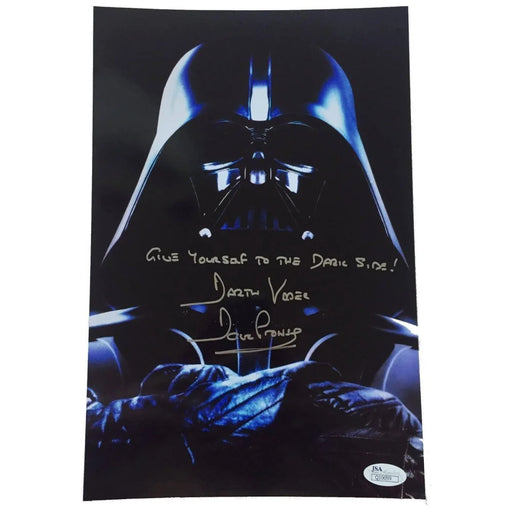 David Prowse Signed Photo Framed Inscribed JSA Autograph Darth Vader 8X Dave