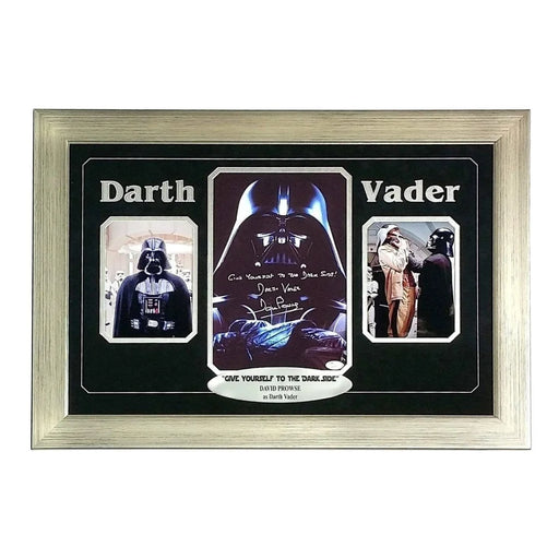 David Prowse Signed Photo Framed Inscribed JSA Autograph Darth Vader 8X Dave