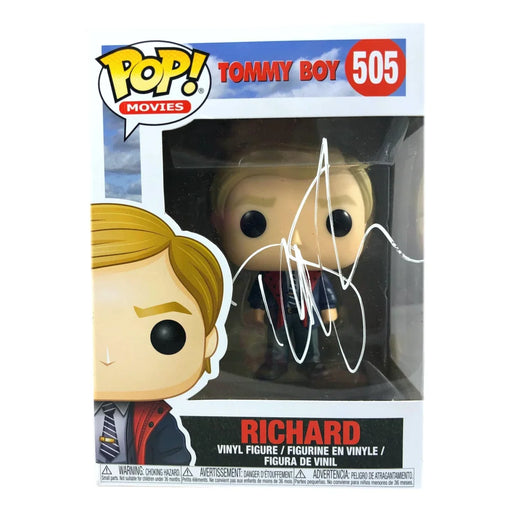 David Spade Autographed Funko Pop #505 JSA COA Tommy Boy Richard Signed