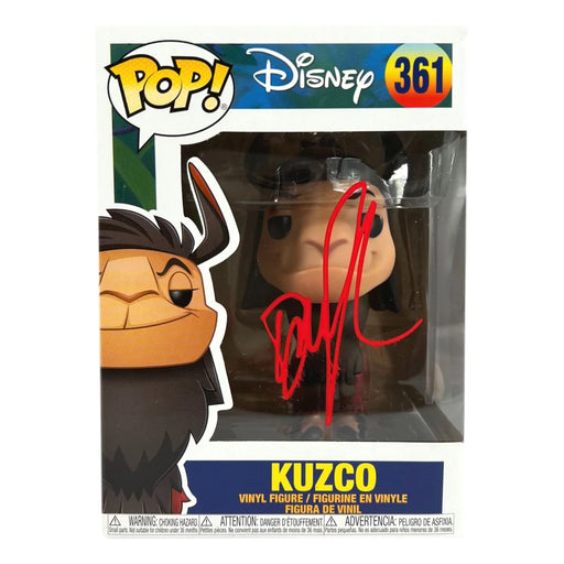 David Spade Signed Funko Pop #361 COA JSA Kuzco Emperor’s New Groove Autographed