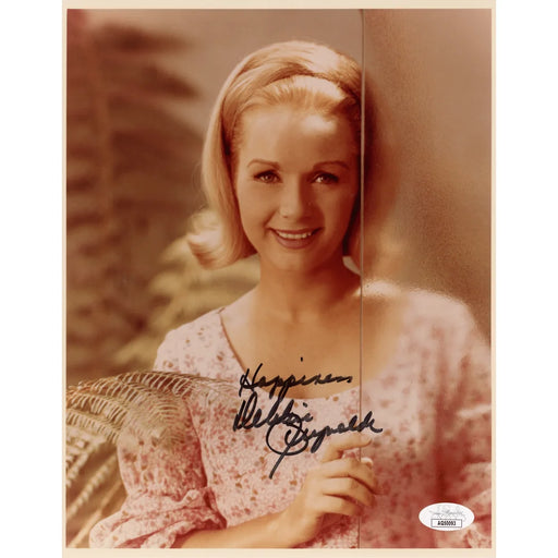 Debbie Reynolds Autographed 8x10 Photo JSA COA Actress Hand Signed Movie