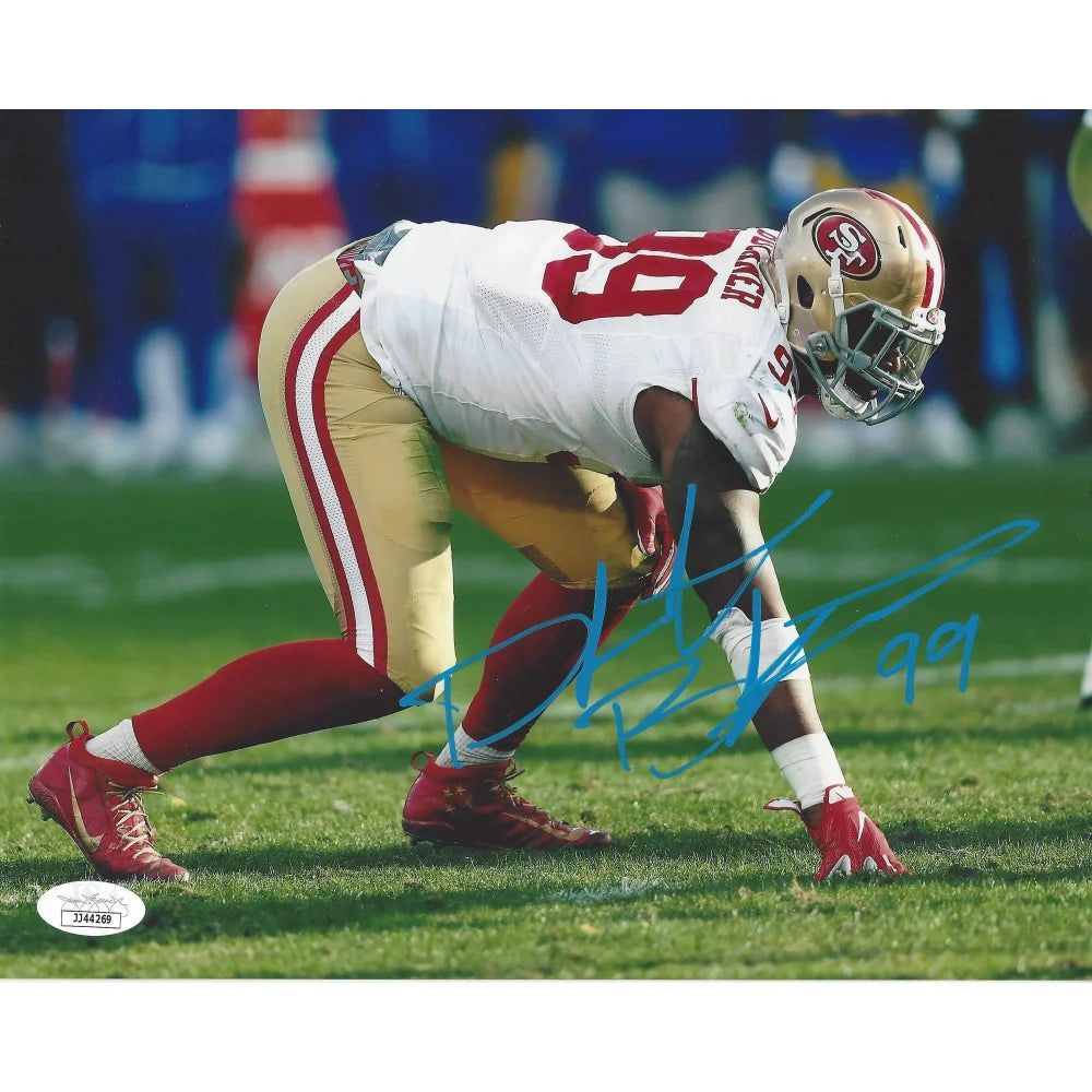 DeForest Buckner Hand Signed 8 x 10 Photo JSA COA San Francisco 49ers