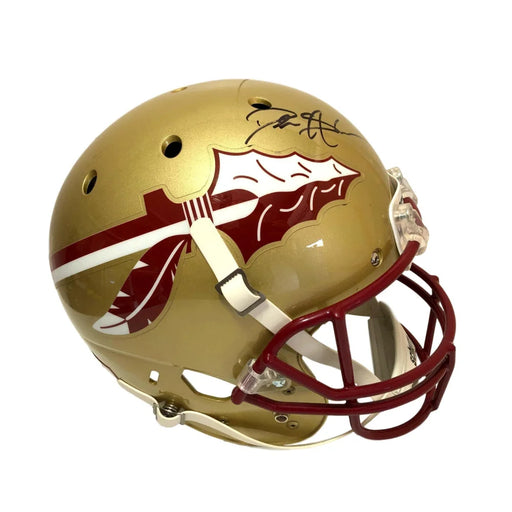 Deion Sanders Signed Florida State Seminoles Full Size Helmet JSA COA Auto FSU