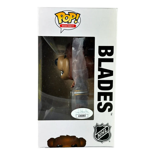 Derek Forbort Autographed Funko Pop #04 Boston Bruins JSA COA Signed Blades