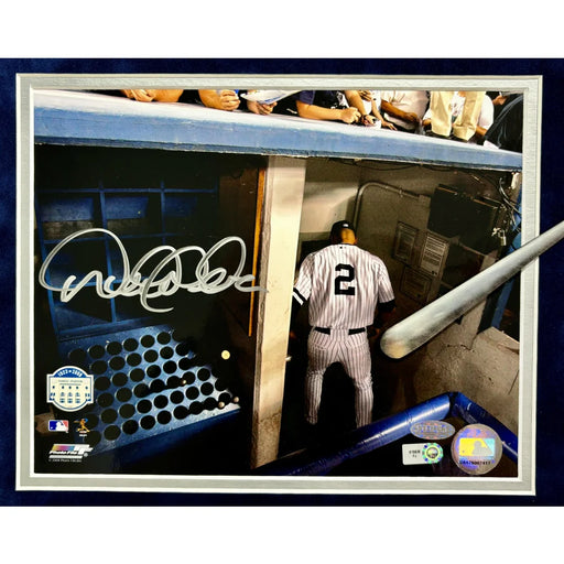 Derek Jeter Autographed New York Yankees 8x10 Photo Collage Framed MLB COA Signed Steiner NY