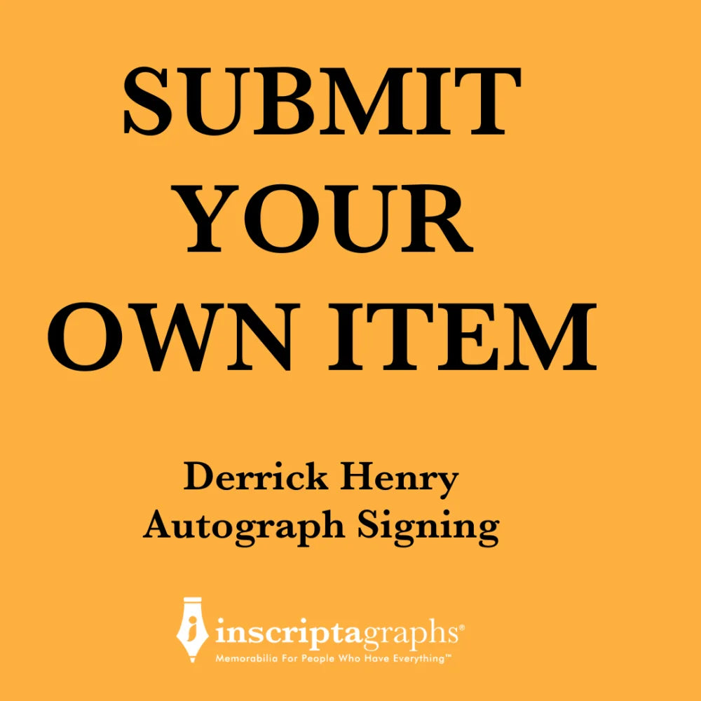 Derrick Henry - Submit Your Own Item - Mail Order March 2026 Autograph Signing