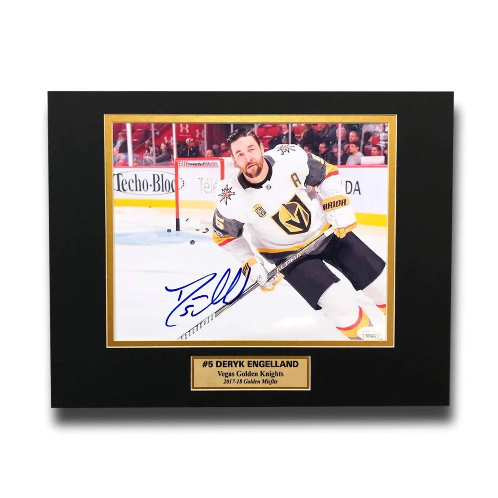 Deryk Engelland Signed 8X10 Photo Collage JSA COA Autograph Vegas Golden Knights VGK