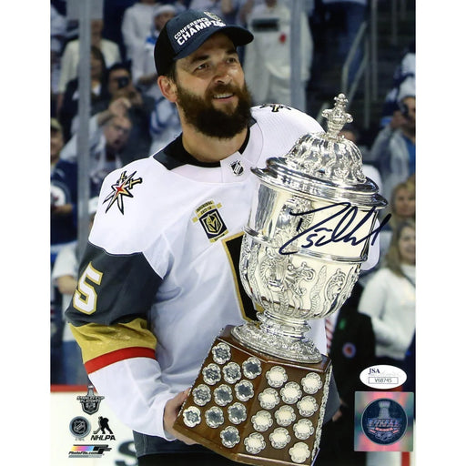 Deryk Engelland Vegas Golden Knights Signed 8x10 Photo Inscribed JSA COA VGK Autograph Trophy