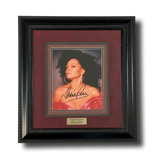 Diana Ross Signed 8X10 JSA COA Photo Framed Autograph Motown