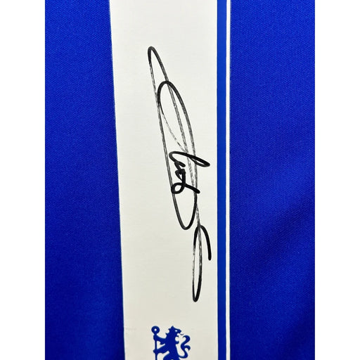 Didier Drogba Autographed Chelsea England Soccer Jersey BAS COA Signed