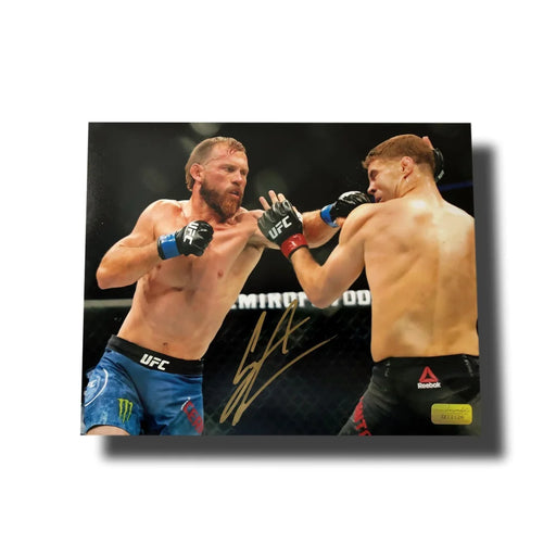 Donald Cowboy Cerrone Signed UFC 8X10 Photo COA Inscriptagraphs Autograph Punch