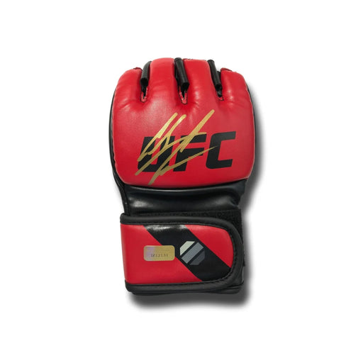 Donald Cowboy Cerrone Signed UFC Glove COA Inscriptagraphs Autograph MMA Red