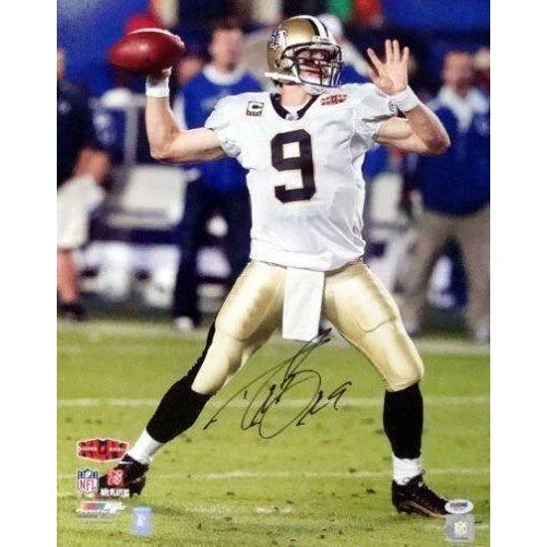 Drew Brees Signed 16X20 PSA COA Autograph Saints PSA/DNA 16X New Orleans