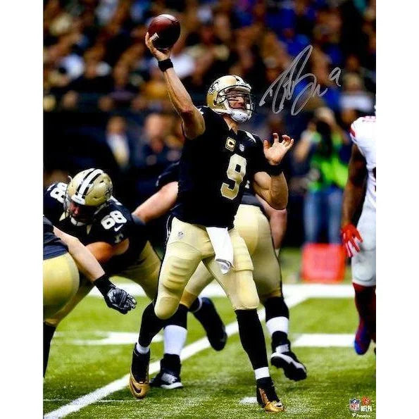 Drew Brees Signed Saints 16X20 Photo Framed COA Autograph New Orleans