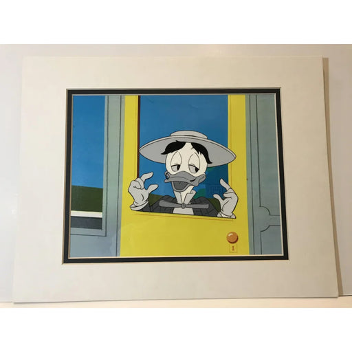 Ducktales Original Production Sketch Drawing & Cell COA 1/1 Disney 90S Tv #3