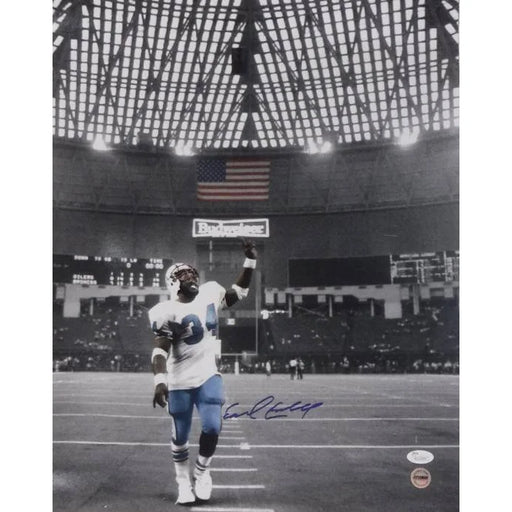 Earl Campbell Signed & Framed 16X20 JSA COA Houston Oilers Autograph Texans