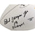 Ed Orgeron Signed LSU White Panel Football Inscribed ’19 Champs!’ JSA COA Autograph